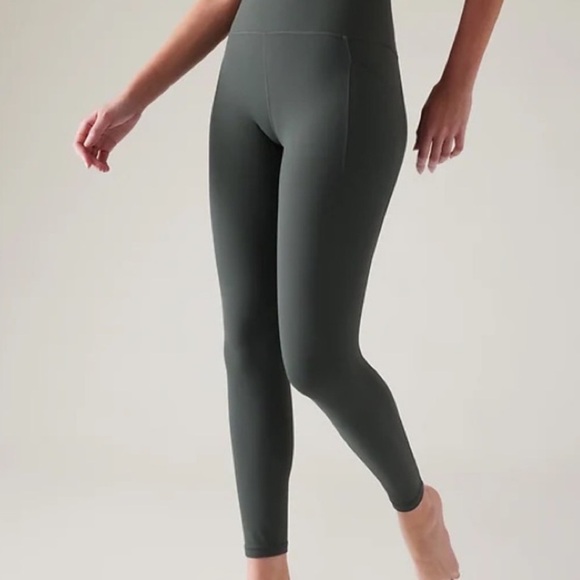 Athleta Salutation High Rise Tight Bali Green - Picture 9 of 9